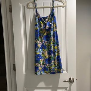 Topshop Mini Floral Dress